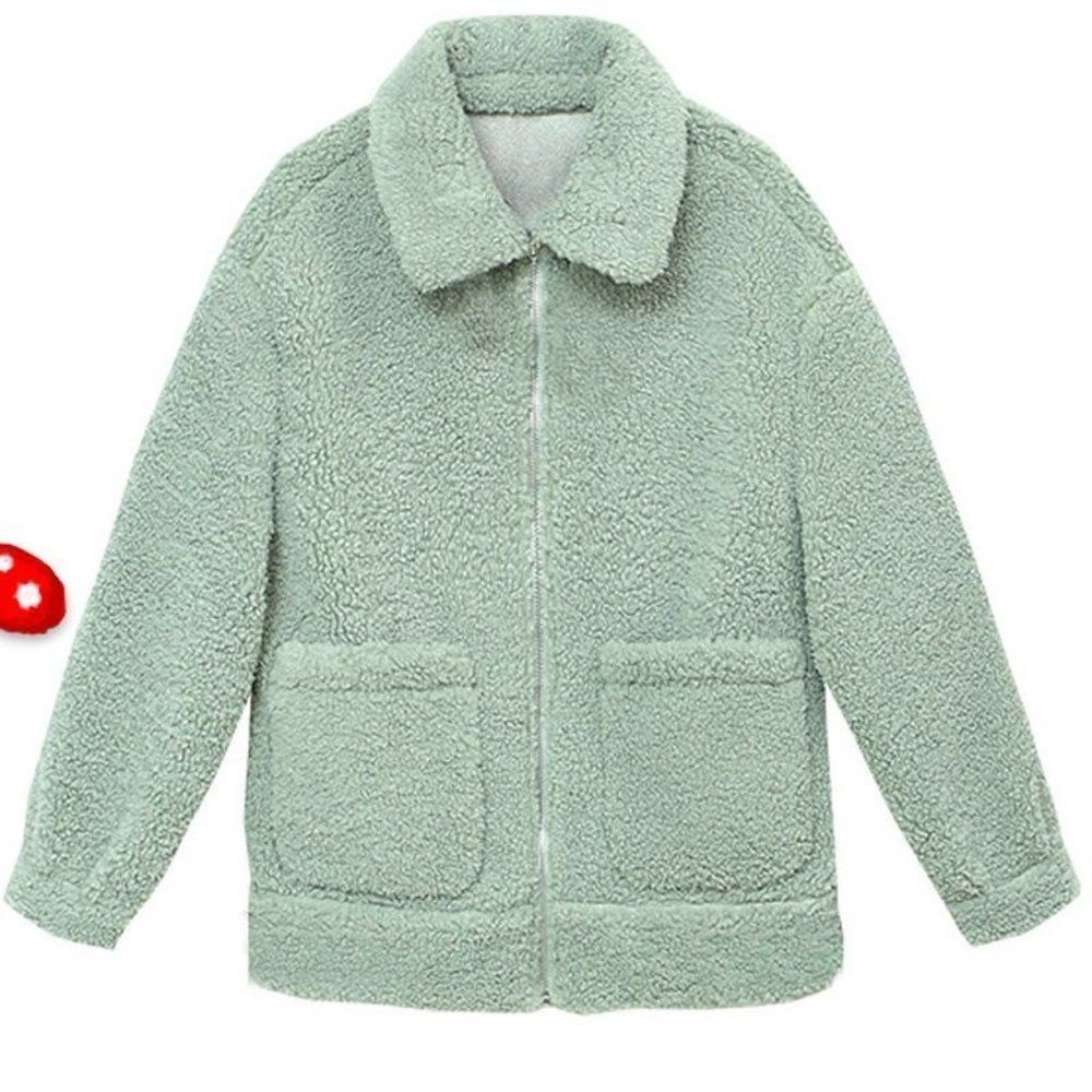 Fleece Teddy Zip-Up Jacket